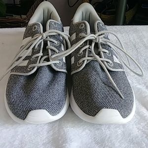 Brand new gray Adidas sneakers.
